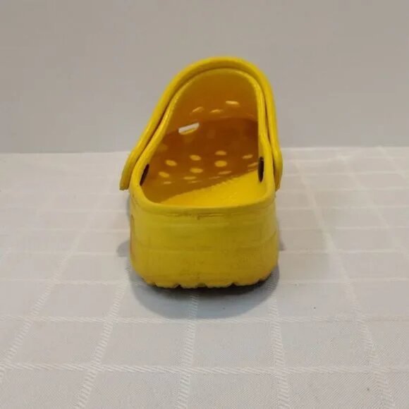 Unisex Yellow Holey Soles Canada Sandals! Gently Used Condition! CONSIGNMENT! - Picture 6 of 12